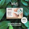 image:imageNads Professional Salon Quality Microwaveable Hard Stripless Eco Bikini Wax PlasticFree Vegan Formula Includes 100g Wax amp Wooden Spatula