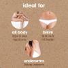 image:imageNads Wax Strips Kit Natural All Skin Types Wax Hair Removal For Women 6 Face Wax Strips  20 Body Wax Strips  6 Bikini Wax Strips  Post Wax OilWax Strips Kit Eco