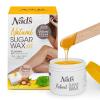 image:imageNads 100 Natural Sugar Wax Kit Vegan Hypoallergenic Noheat Formula Waxing Sugar Paste Includes 6 Wooden Spatulas 10 Reusable 100 Cotton Strips 1 Prewax Cleansing Soap amp Sugar Wax 6oz1 Count Pack of 1