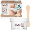image:imageNads Professional Salon Quality Microwaveable Hard Stripless Eco Bikini Wax PlasticFree Vegan Formula Includes 100g Wax amp Wooden Spatula