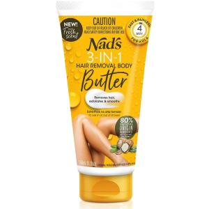 image:imageNads 3n1 Gentle amp Soothing Body amp Legs Hair Removal Butter For Women Sensitive Depilatory For All Skin Types 21103 51 Fl Oz Pack of 151 Ounce Pack of 1