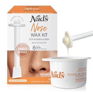 image:imageNads Nose Wax Kit for Men amp Women  Waxing Kit for Quick amp Easy Nose Hair Removal 1 Count1 Count Pack of 1