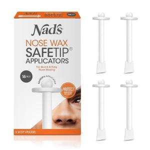 image:imageNads Nose Wax Kit for Men amp Women  Waxing Kit for Quick amp Easy Nose Hair Removal 1 Count16 Count Pack of 1