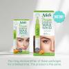 image:imageNads Eyebrow Shaper Wax Kit Eyebrow Facial Hair Removal Delicate Areas Cotton Strips Cleansing Wipes 02 Ounce Pack of 1