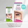 image:imageNads Eyebrow Wax Strips  Facial Hair Removal for Women  Eyebrow Wax Kit with 6 Eyebrow Waxing Strips  6 Calming Oil Wipes  2g Skin Protection Powder 1 Count