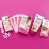 image:imageNads Eyebrow Wax Strips  Facial Hair Removal for Women  Eyebrow Wax Kit with 6 Eyebrow Waxing Strips  6 Calming Oil Wipes  2g Skin Protection Powder 1 Count