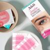 image:imageNads Eyebrow Wax Strips  Facial Hair Removal for Women  Eyebrow Wax Kit with 6 Eyebrow Waxing Strips  6 Calming Oil Wipes  2g Skin Protection Powder 1 Count