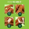 image:imageNads Original Natural Hair Removal Gel Wax Kit Waxing Kit for Full Body Hair Removal Wax with Strips Noheat Formula 6 Ounce