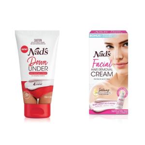 image:imageBundle of Nads Facial Hair Removal Cream  Nads Down Under Intimate Hair Removal Cream for Women