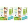 image:imageNads Body Wax Strips Hair Removal For Women All Skin Types 20 Waxing Strips  4 Calming Oil Wipes20 Count Pack of 2