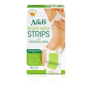 image:imageNads Hair Removal Strips 24 Strips Pack of 2